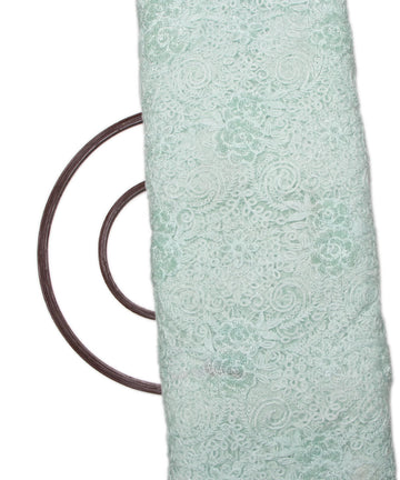 Net Embroidery Fabric Material Boutique Designer